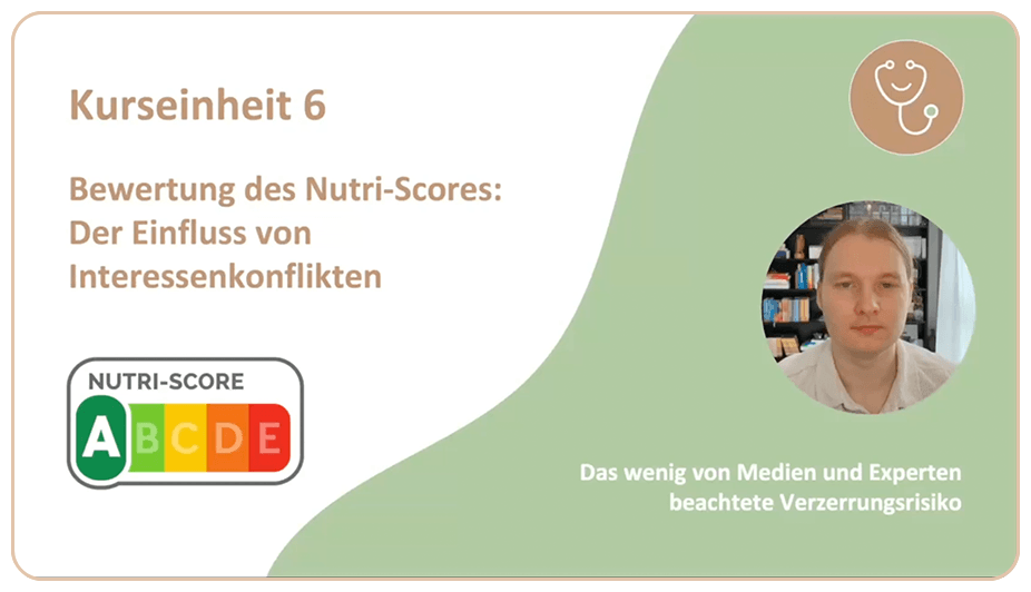 Nutri-Score: Der Einfluss von Interessenkonflikten